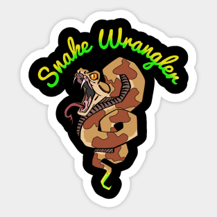 Snake Wrangler Southern Copperhead Sticker